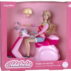 Adabela Pasea En Moto><noscript><img width=