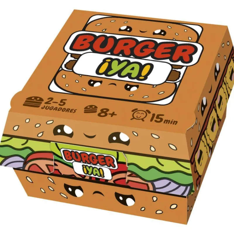 Otras marcas Asmodee Burguer ¡Ya! Juego de Mesa> Juegos De Mesa
