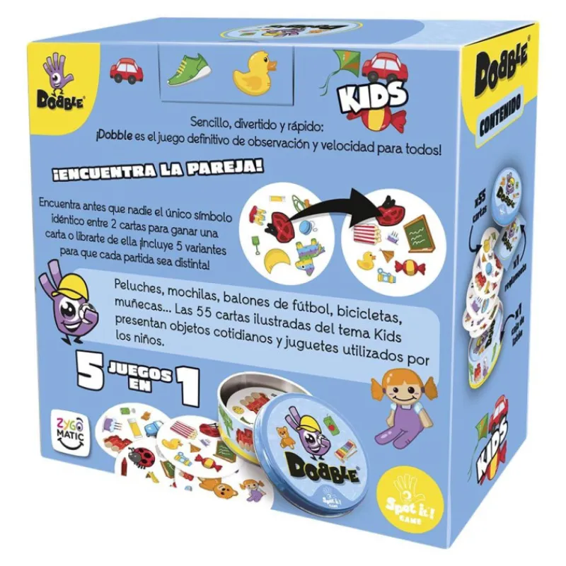 Otras marcas Asmodee Dobble Kids Juego de Cartas> Juegos De Mesa
