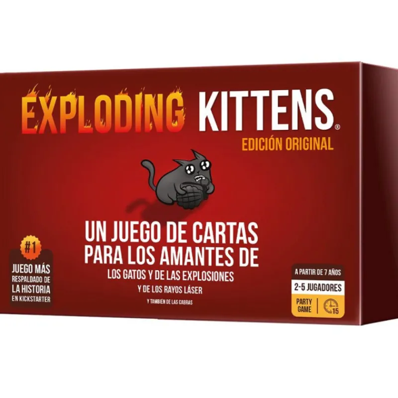 Otras marcas Asmodee Exploding Kittens Juego de Mesa> Fan Zone|Juegos De Mesa