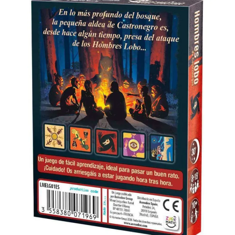 Otras marcas Asmodee Los Hombres Lobo De Castronegro Juego de Mesa> Fan Zone|Juegos De Mesa