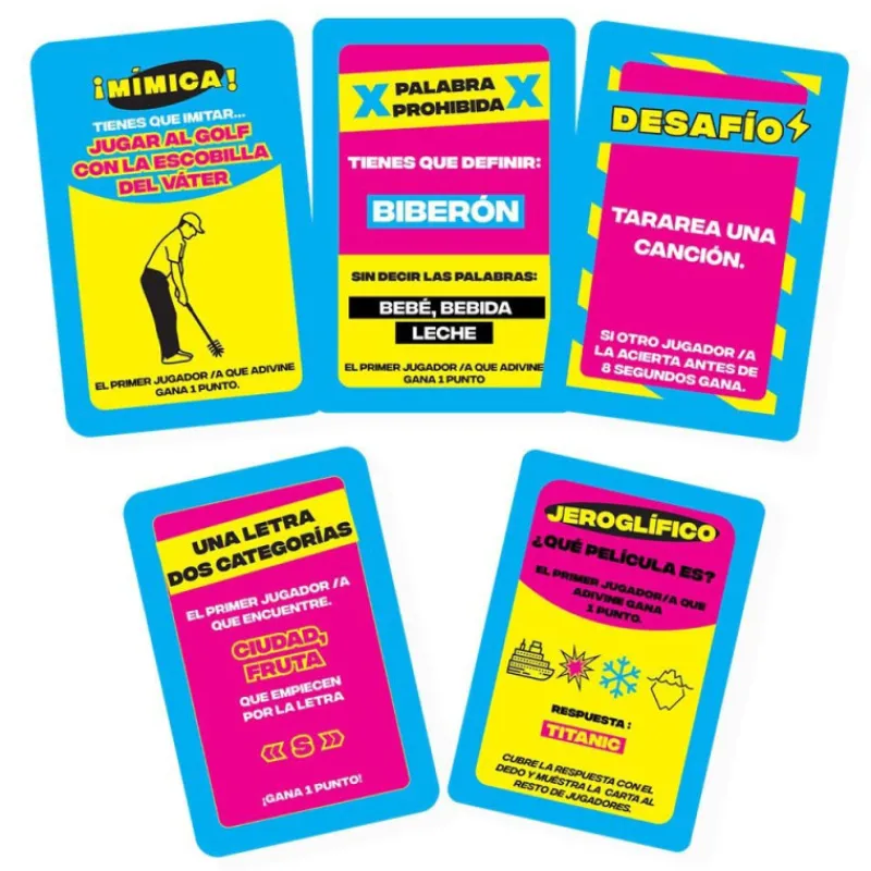 Otras marcas Asmodee Retos en Familia - By Guatafamily Juego de Mesa> Juegos De Mesa
