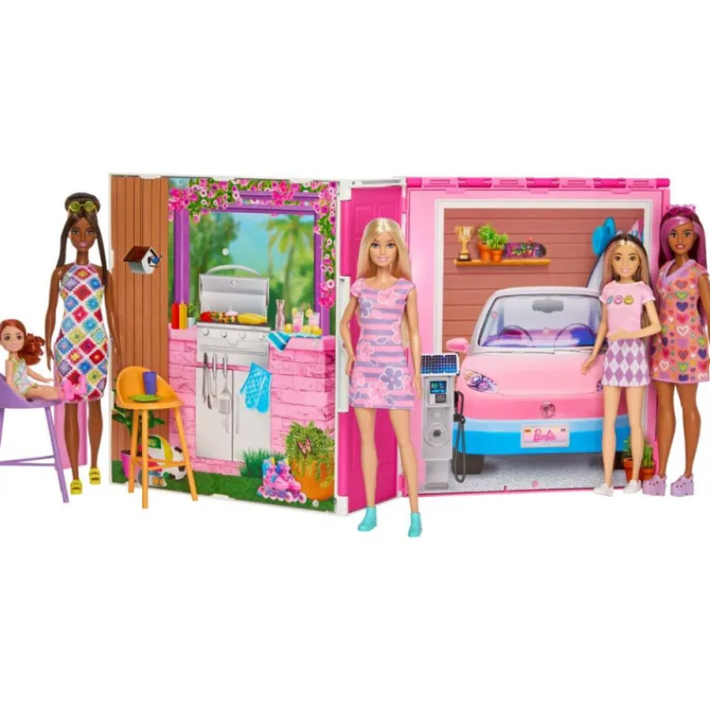 Barbie 65 Aniversario Casa De Muñecas Con Apartamento> Muñecas