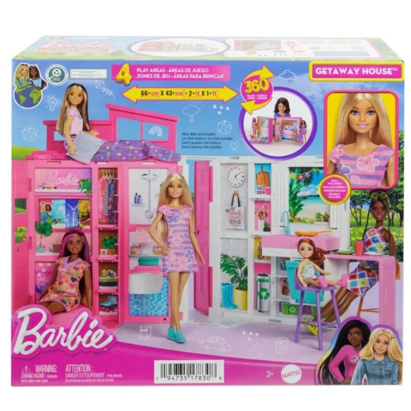 Barbie 65 Aniversario Casa De Muñecas Con Apartamento> Muñecas