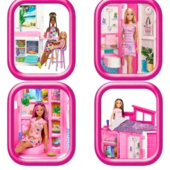 Barbie 65 Aniversario Casa De Muñecas Con Apartamento><noscript><img width=