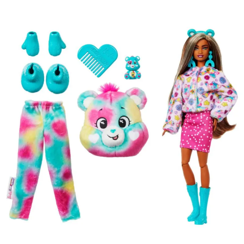 Barbie Cutie Reveal Serie 2 Muñeca de la Colección Care Bears con Accesorios> Muñecas