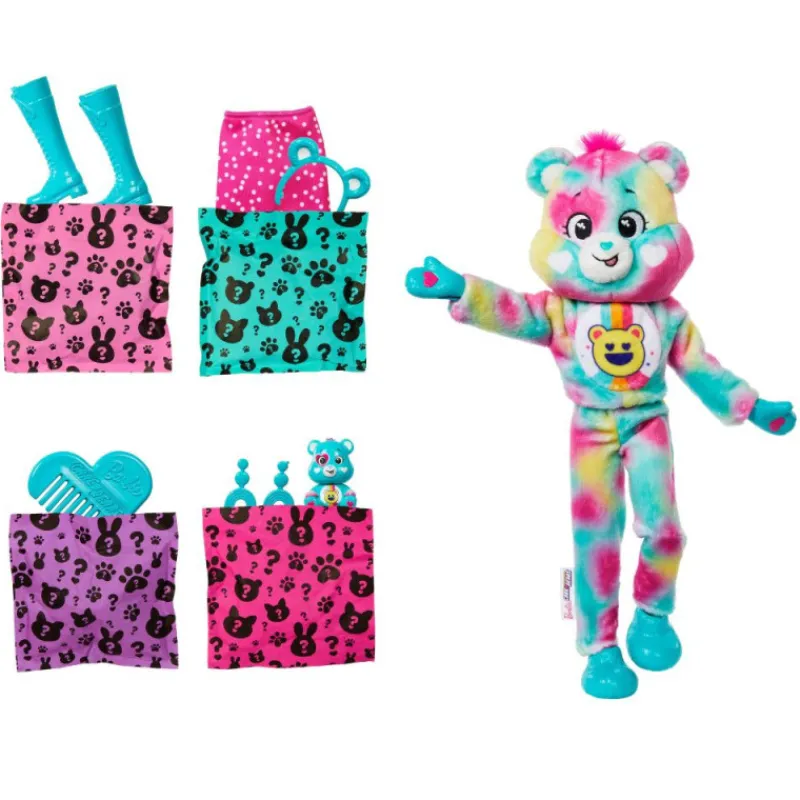 Barbie Cutie Reveal Serie 2 Muñeca de la Colección Care Bears con Accesorios> Muñecas