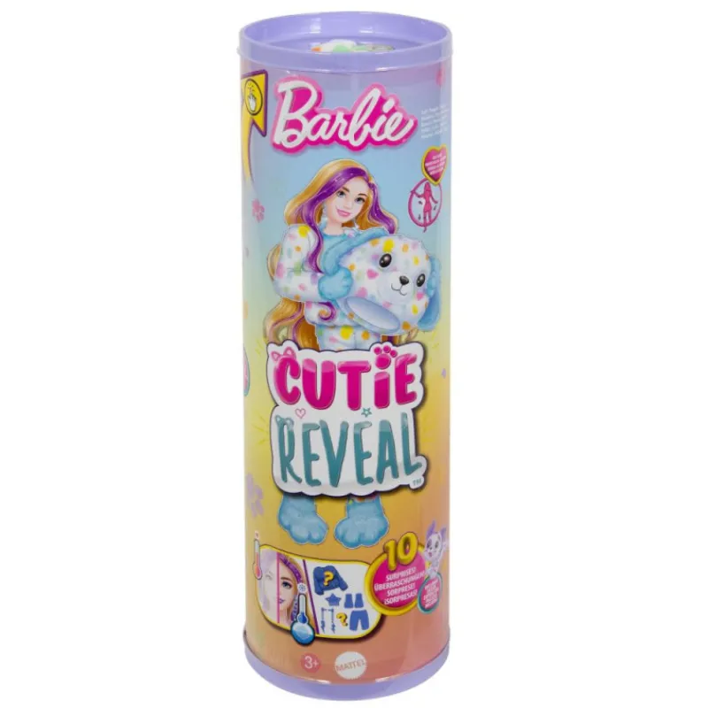 Barbie Cutie Reveal Sueños de Colores Muñeca Dálmata> Muñecas