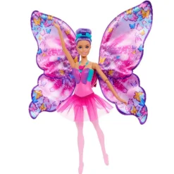 Barbie Dance and Flutter Muñeca con Transformación 2 en 1 de Bailarina a Mariposa> Muñecas