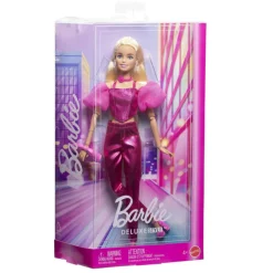 Barbie Deluxe Style Muñeca con Conjunto Rosa Metalizado> Muñecas