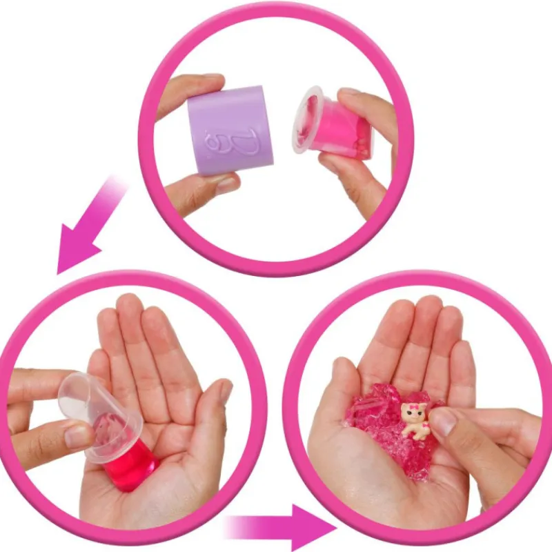 Barbie Muñeca Pink Sparkle de la Serie Glam Party de Party Unboxed y Accesorios> Muñecas