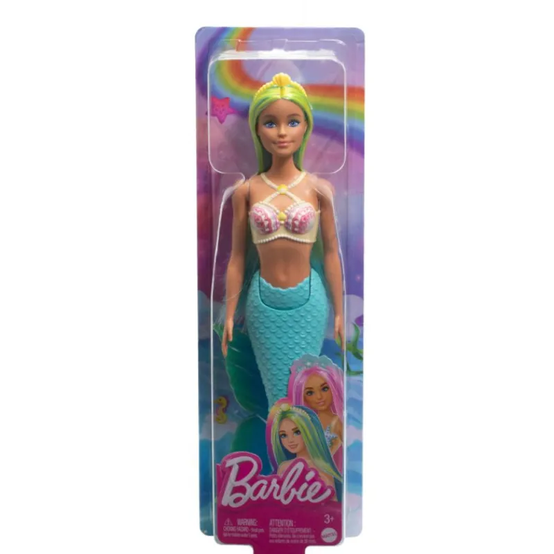 Barbie Muñeca Sirena con Cola Rígida Varios Modelos> Muñecas