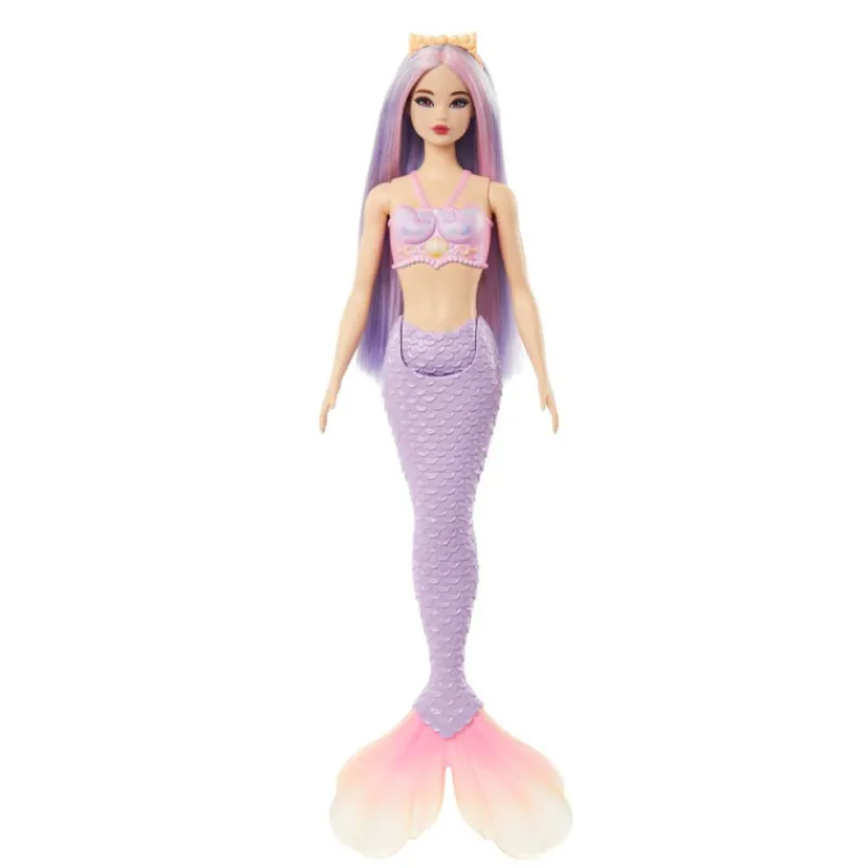 Barbie Muñeca Sirena con Cola Rígida Varios Modelos> Muñecas