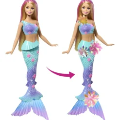 Barbie Muñeca Sirena Mágica de Flores><noscript><img width=