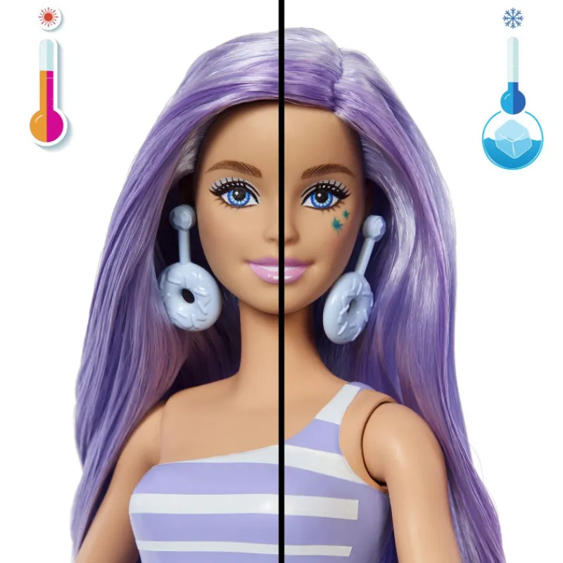 Barbie Pop Reveal Colección Dulces Muñeca Donut Dreams y Mascota> Muñecas