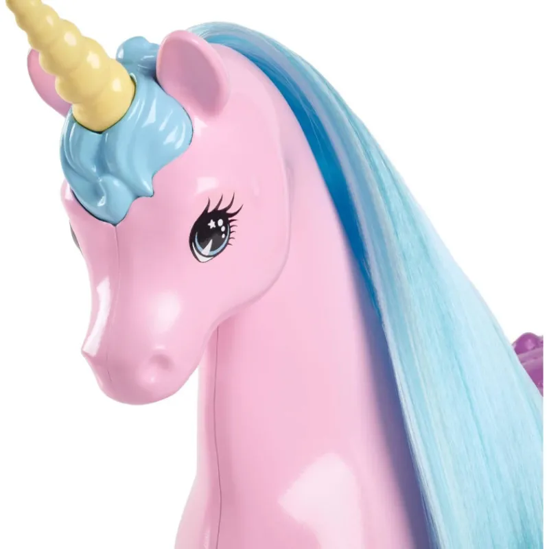 Barbie Princesa con Unicornio> Muñecas