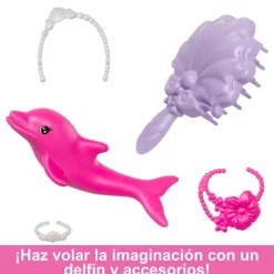 Barbie un Toque de Magia Malibú Sirena Cambia De Color><noscript><img width=