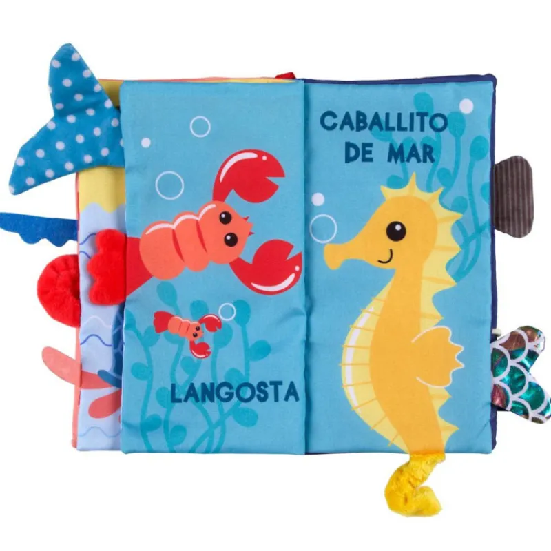 Bebe vip Bebé Vip Libro Texturas Marino> Juguetes Educativos|Primera Infancia