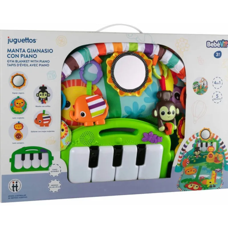 Bebe vip Bebé Vip Manta Gimnasio con Piano> Primera Infancia