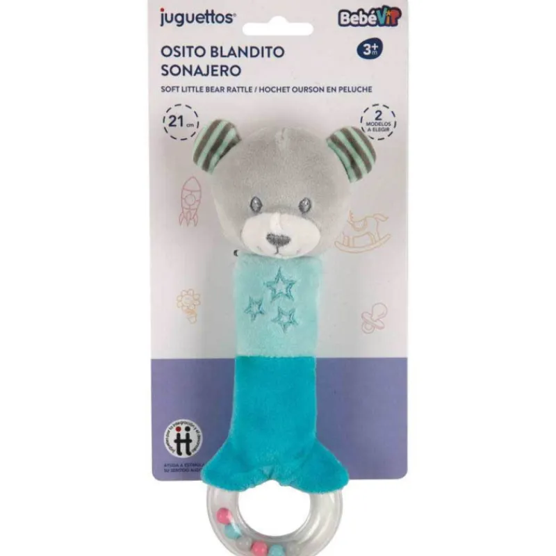 Bebe vip Bebé Vip Osito Blandito Sonajero Azul> Primera Infancia