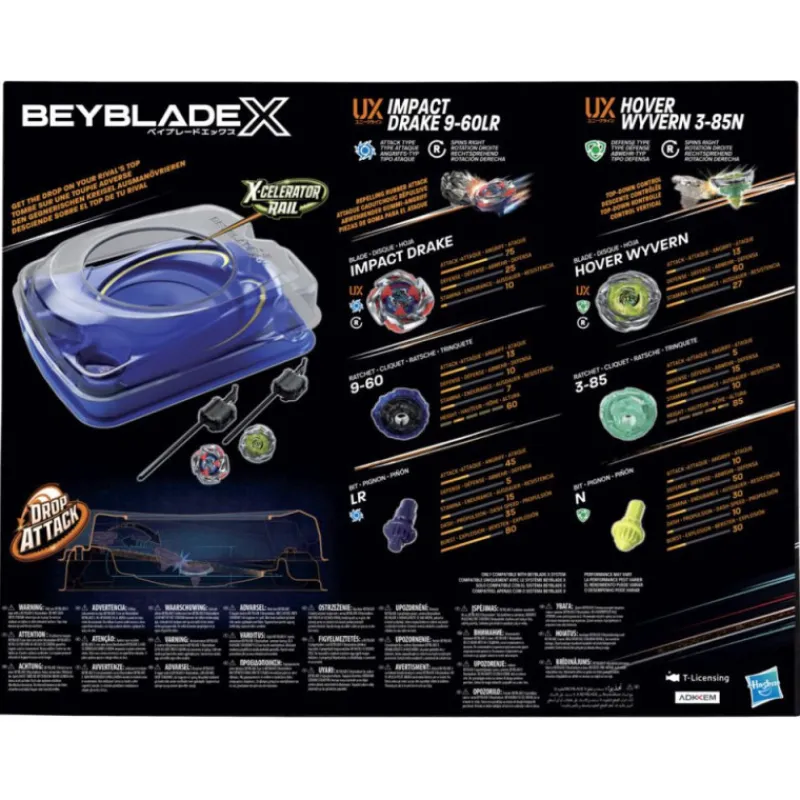 Beyblade X Set de Batalla Drop Attack> Juegos De Mesa