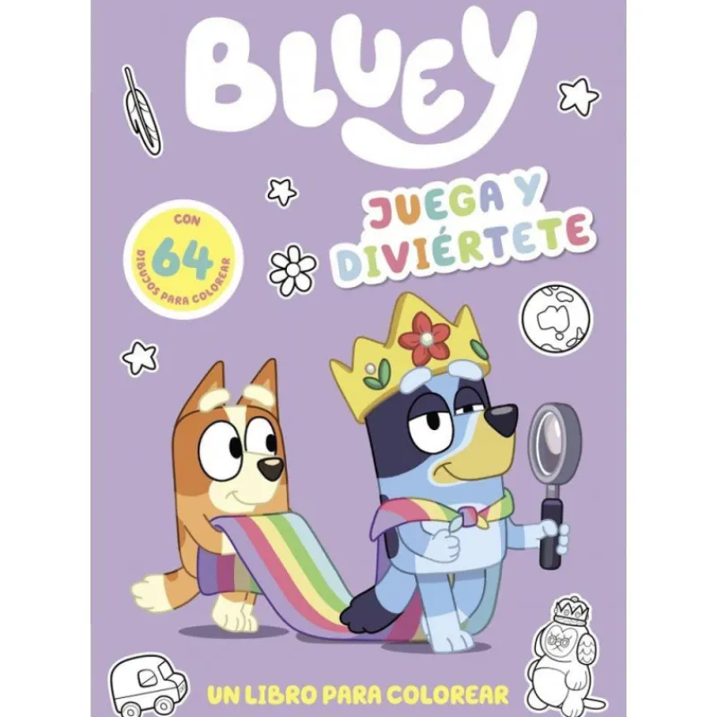 Bluey Juega y Diviértete Un Libro para Colorear> Libros