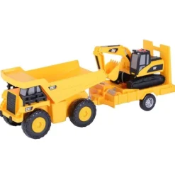 Otras marcas Cat Truck'n Trailer Camión Volquete y Excavadora> Vehículos Y Pistas