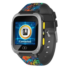 Otras marcas Cefa Tronic Hola Watch Kidiz Urban Reloj con Función de Llamadas Negro><noscript><img width=