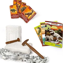 Ciencia y juego Arqueojugando T-Rex y Triceraptors><noscript><img width=
