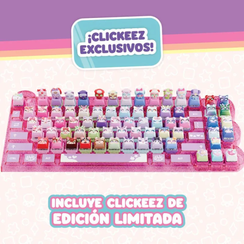 Otras marcas Clickeez Keyboard Mega Pack> Figuras Acción