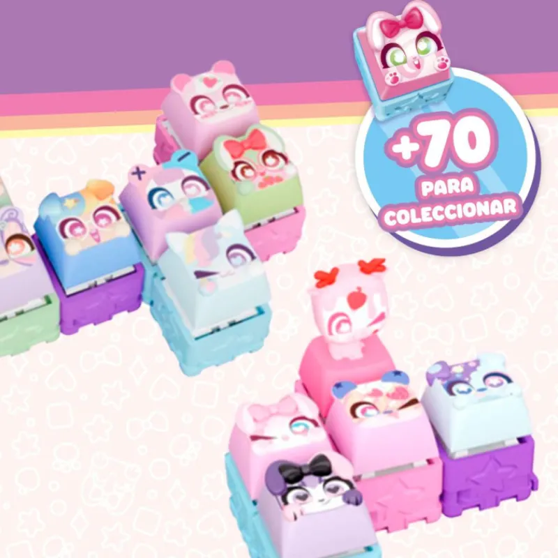 Otras marcas Clickeez Keyboard Mega Pack> Figuras Acción