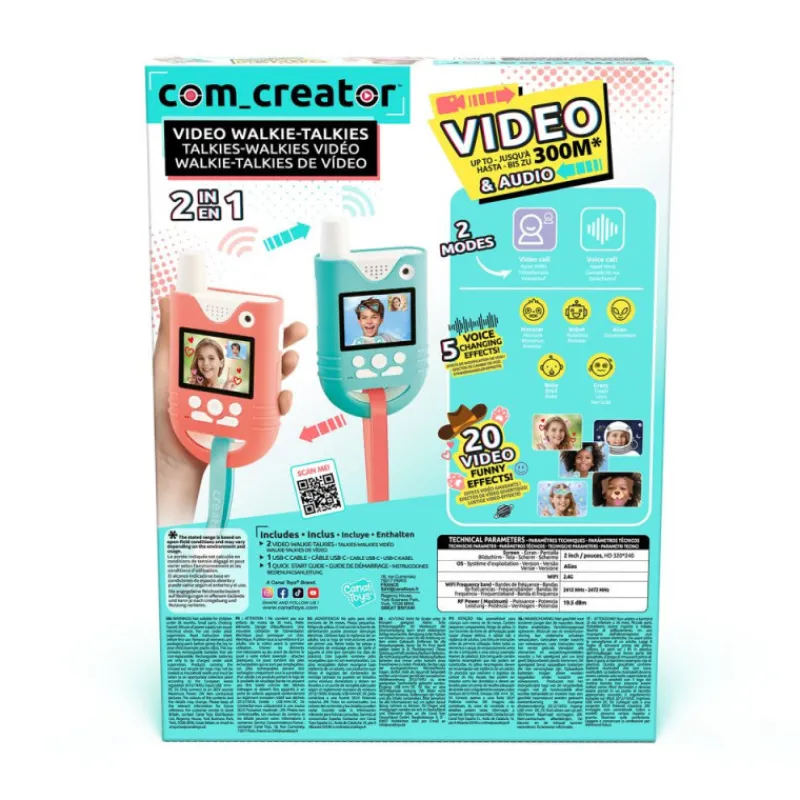 Otras marcas Com Creator Walkie Talkies de Video> Juguetes Electrónicos