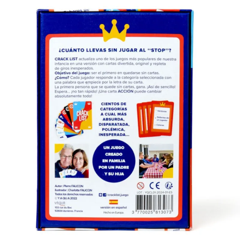 Otras marcas Crack List Juego de Mesa> Juegos De Mesa