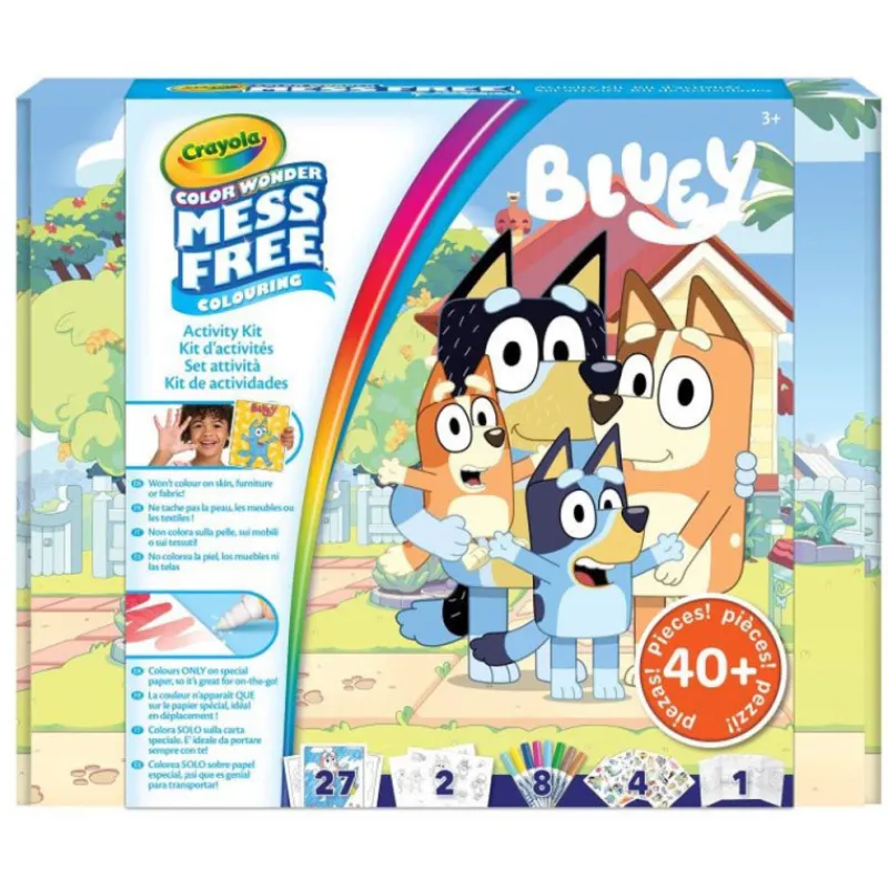 Crayola Colorea Sin Manchas Súper Set Bluey> Creativos