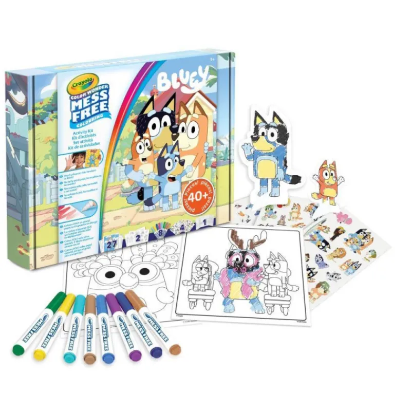 Crayola Colorea Sin Manchas Súper Set Bluey> Creativos