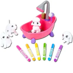 Crayola Washimals Bañera y 4 Mascotas> Creativos