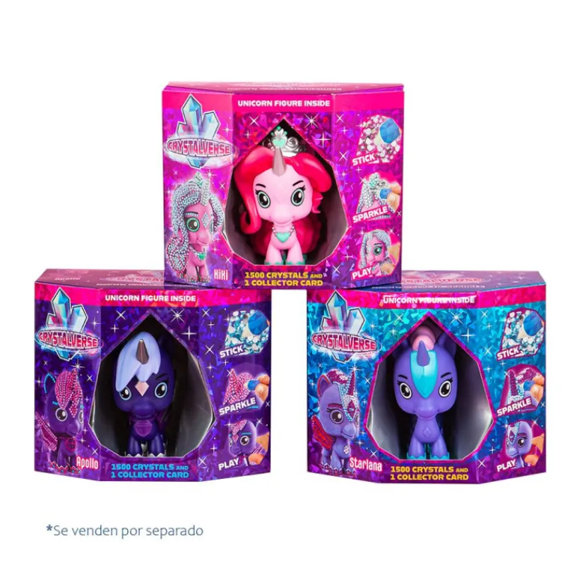 Otras marcas Crystalverse Unicornio Varios Modelos> Creativos