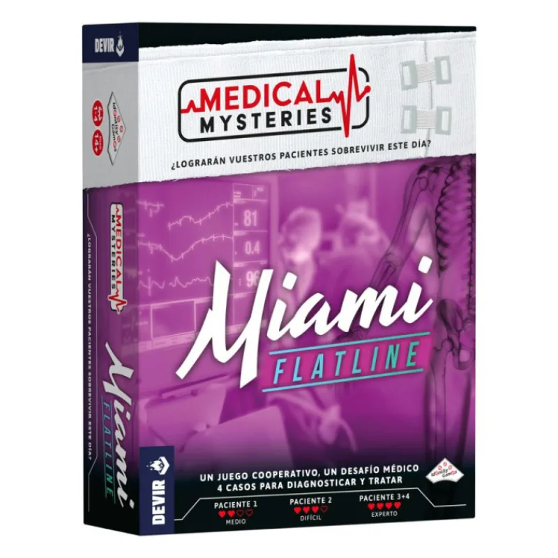 Otras marcas Devir Medical Mysteries Miami Flatline Juego de Mesa> Juegos De Mesa