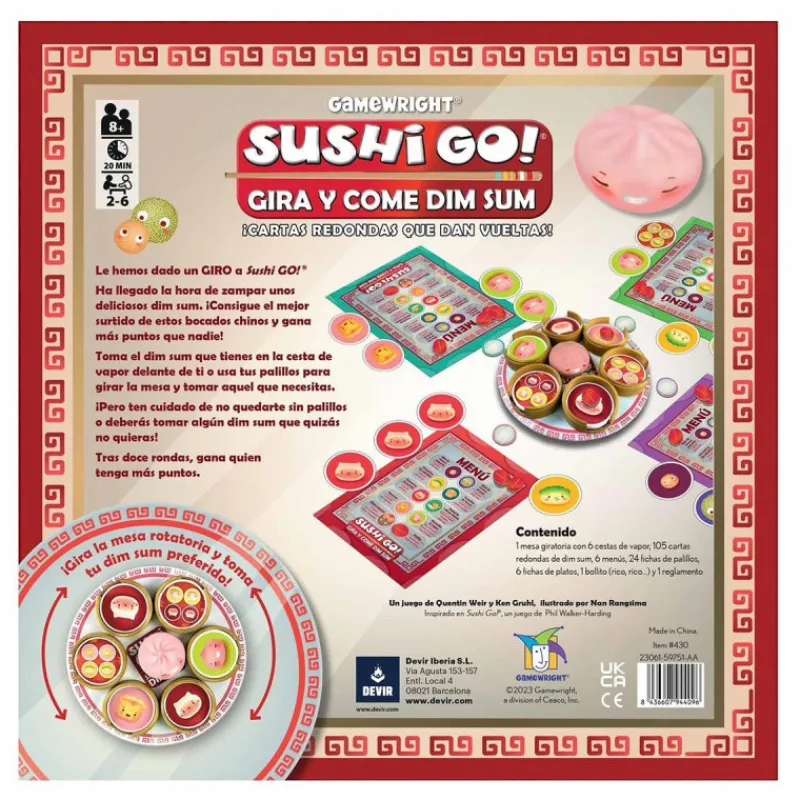 Otras marcas Devir Sushi Dim Su Juego de Mesa> Juegos De Mesa