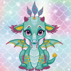 Diamond Dotz Ariel Dragón Bebé Cuadro de Diamantes 5D> Creativos|Fan Zone