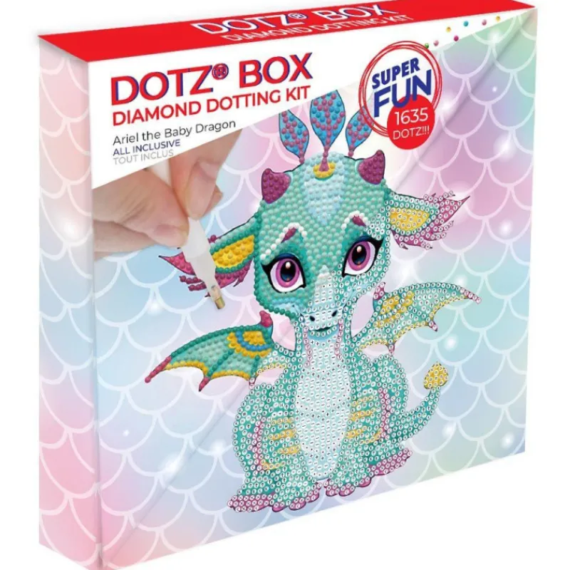 Diamond Dotz Ariel Dragón Bebé Cuadro de Diamantes 5D> Creativos|Fan Zone