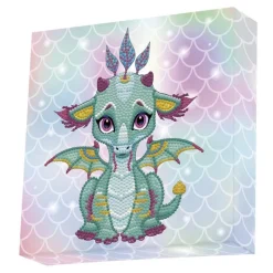 Diamond Dotz Ariel Dragón Bebé Cuadro de Diamantes 5D><noscript><img width=
