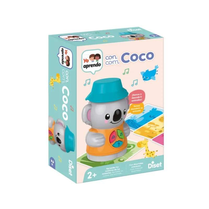 Otras marcas Diset Yo Aprendo con Coco Juego de Mesa Educativo> Juegos De Mesa