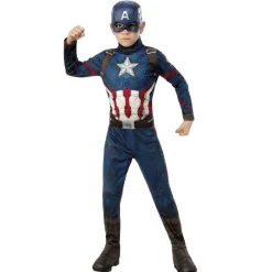 Capitan america Disfraz Infantil Capitán América Endgame Classic Talla M 5-7 Años> Disfraces Y Accesorios