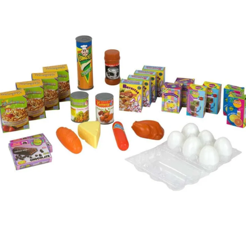 Dulce hogar Carrito de la Compra con Alimentos> Imitación