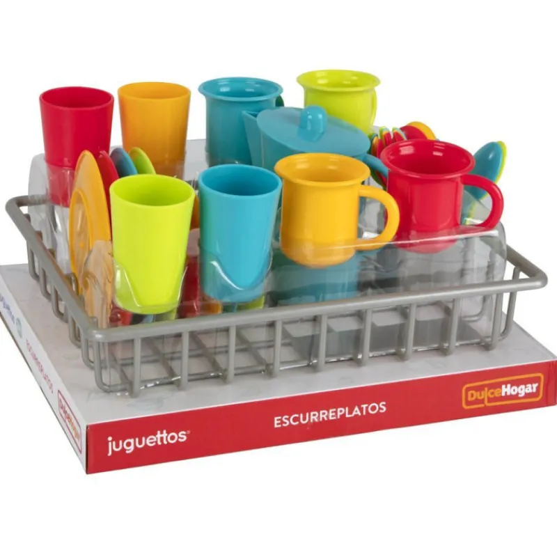 Dulce hogar Escurreplatos con Accesorios 30 Piezas> Imitación|Juguetes Educativos