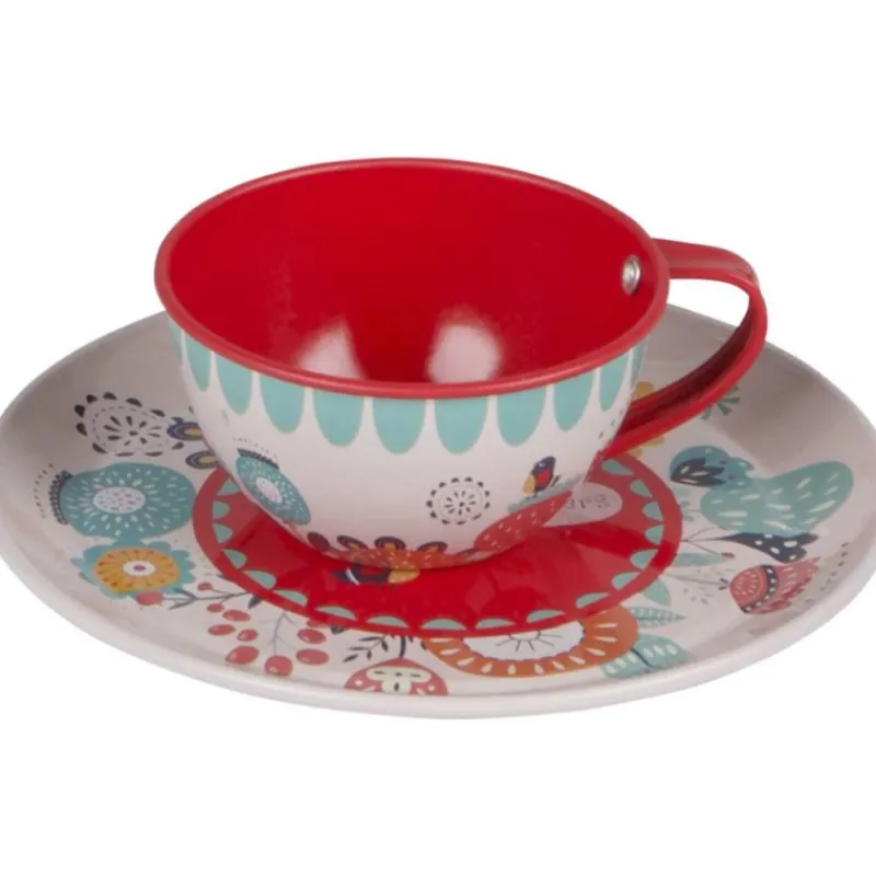 Dulce hogar Juego de Té Metálico> Imitación