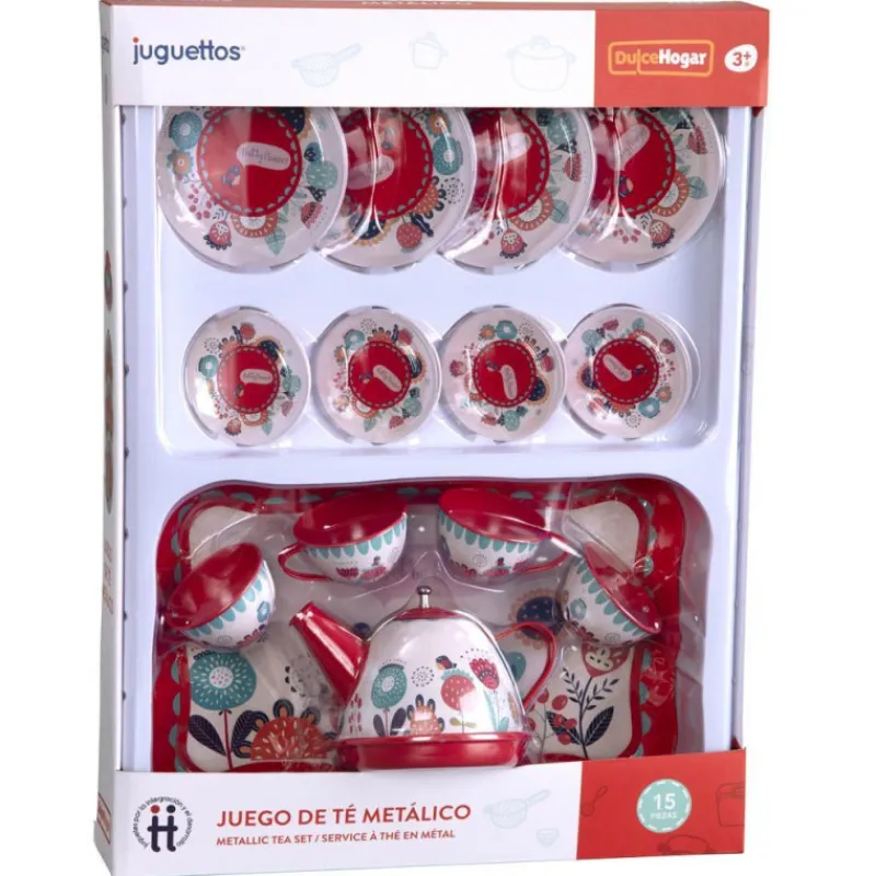 Dulce hogar Juego de Té Metálico> Imitación