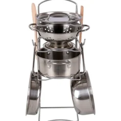 Dulce hogar Menaje de Aluminio 8 Piezas> Imitación|Juguetes Educativos