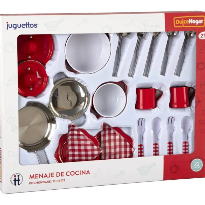 Dulce hogar Menaje de Cocina 22 Piezas> Imitación|Juguetes Educativos